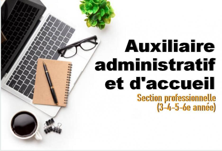 Auxiliaire administratif et d'accueil