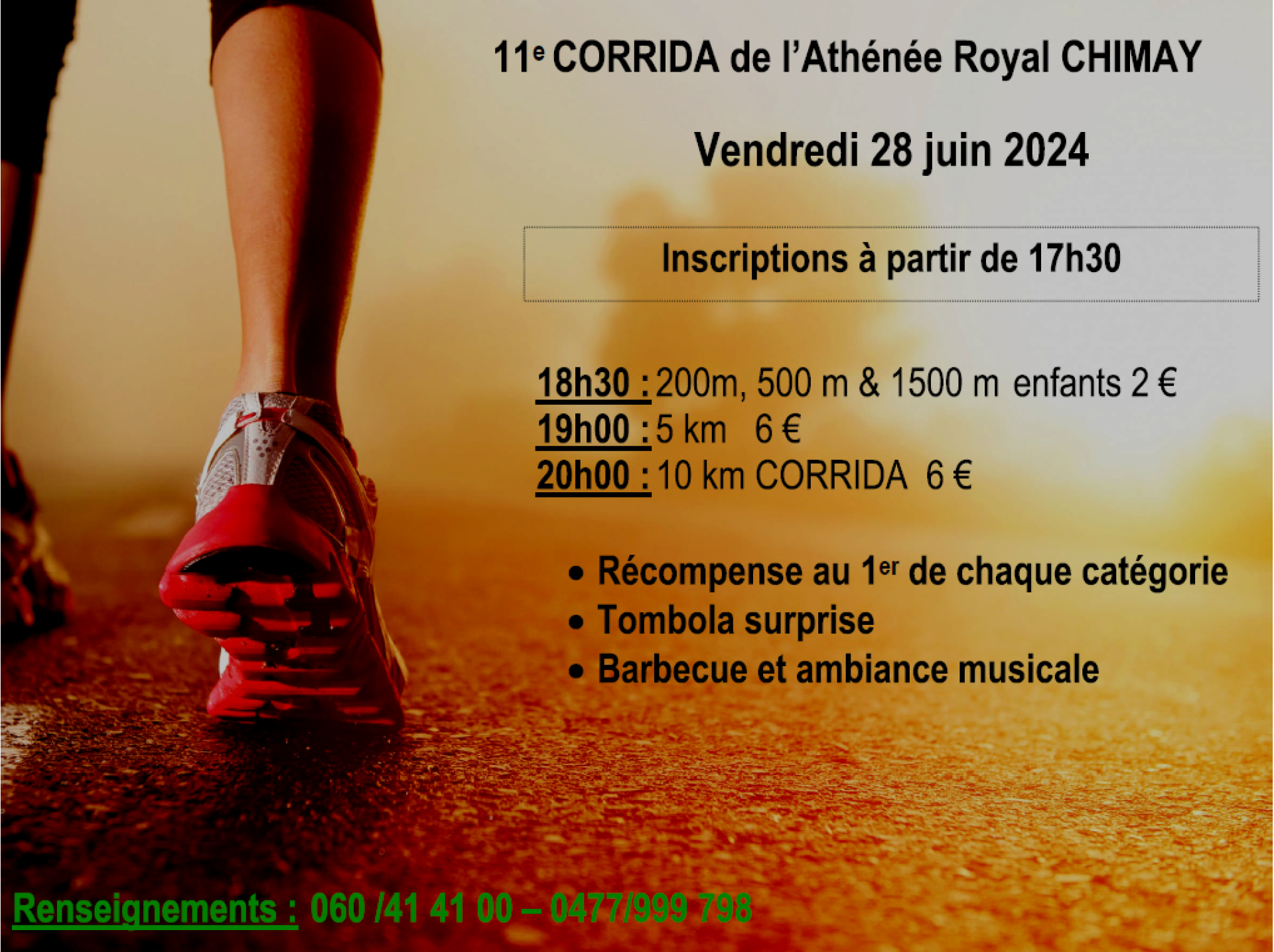 Corrida 2024 infos