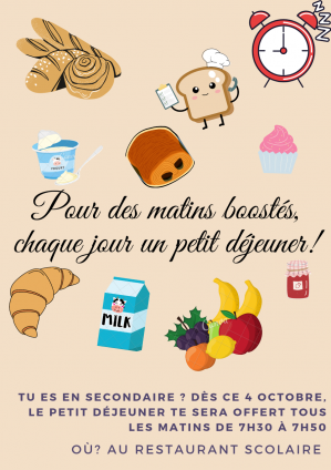 Petit déj' à l'ARC